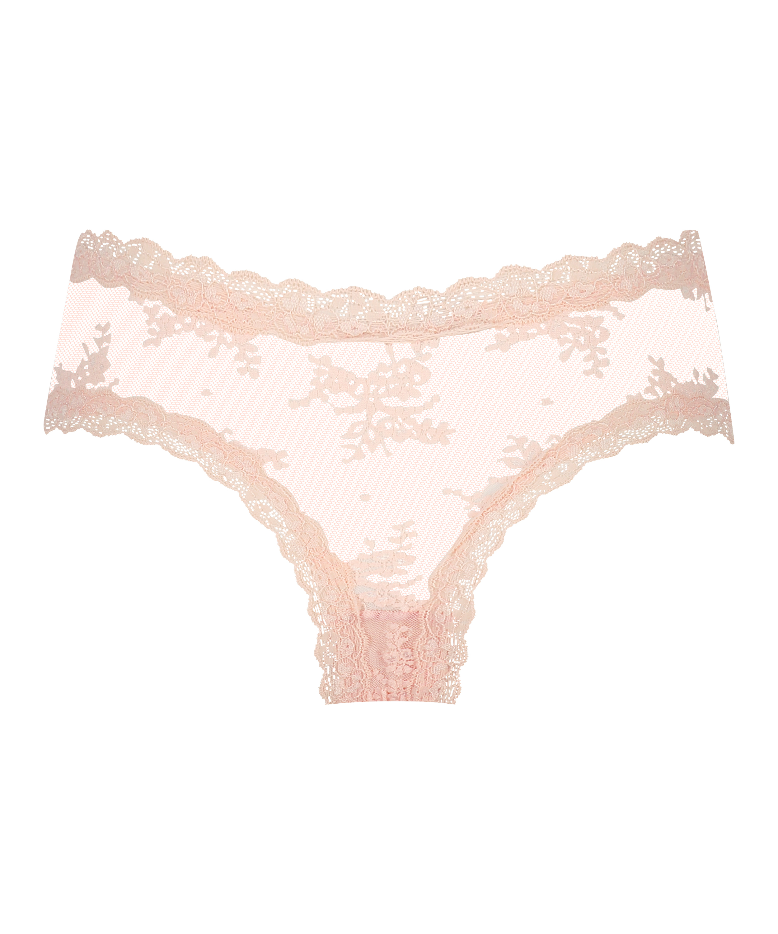 V-shape Mesh Brazilian, Pink, main