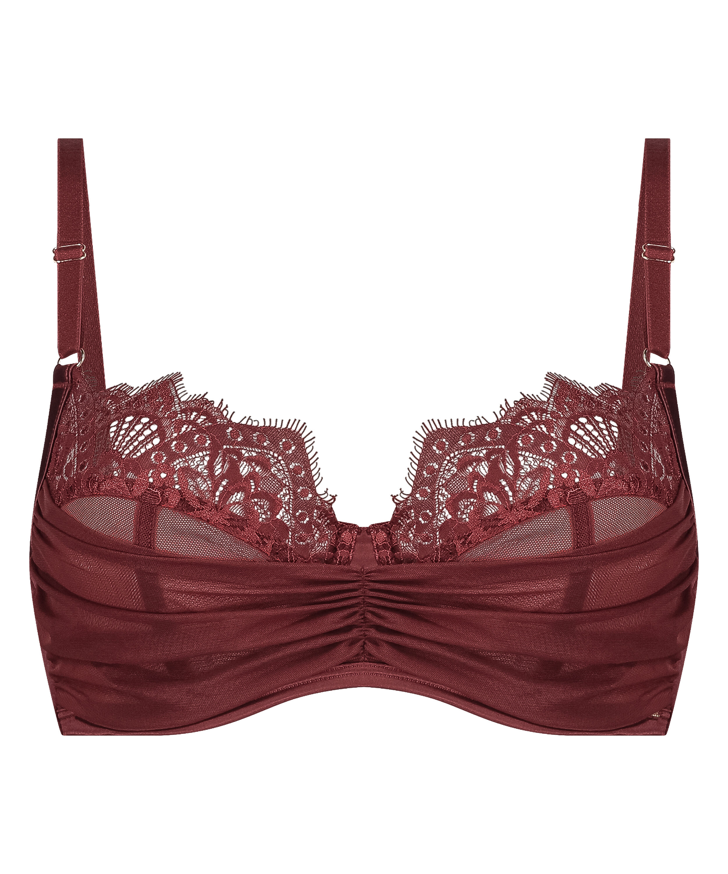 Zoe Non-Padded Underwired Bra, Red