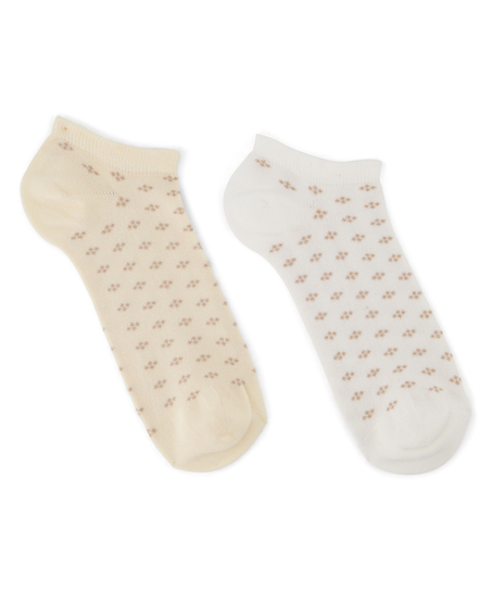 2 Pairs Of Socks, White