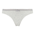 Cotton thong, Grey
