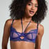 Amari Non-Padded Underwired Bra, Blue