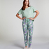 Pyjama pants Jersey, Green