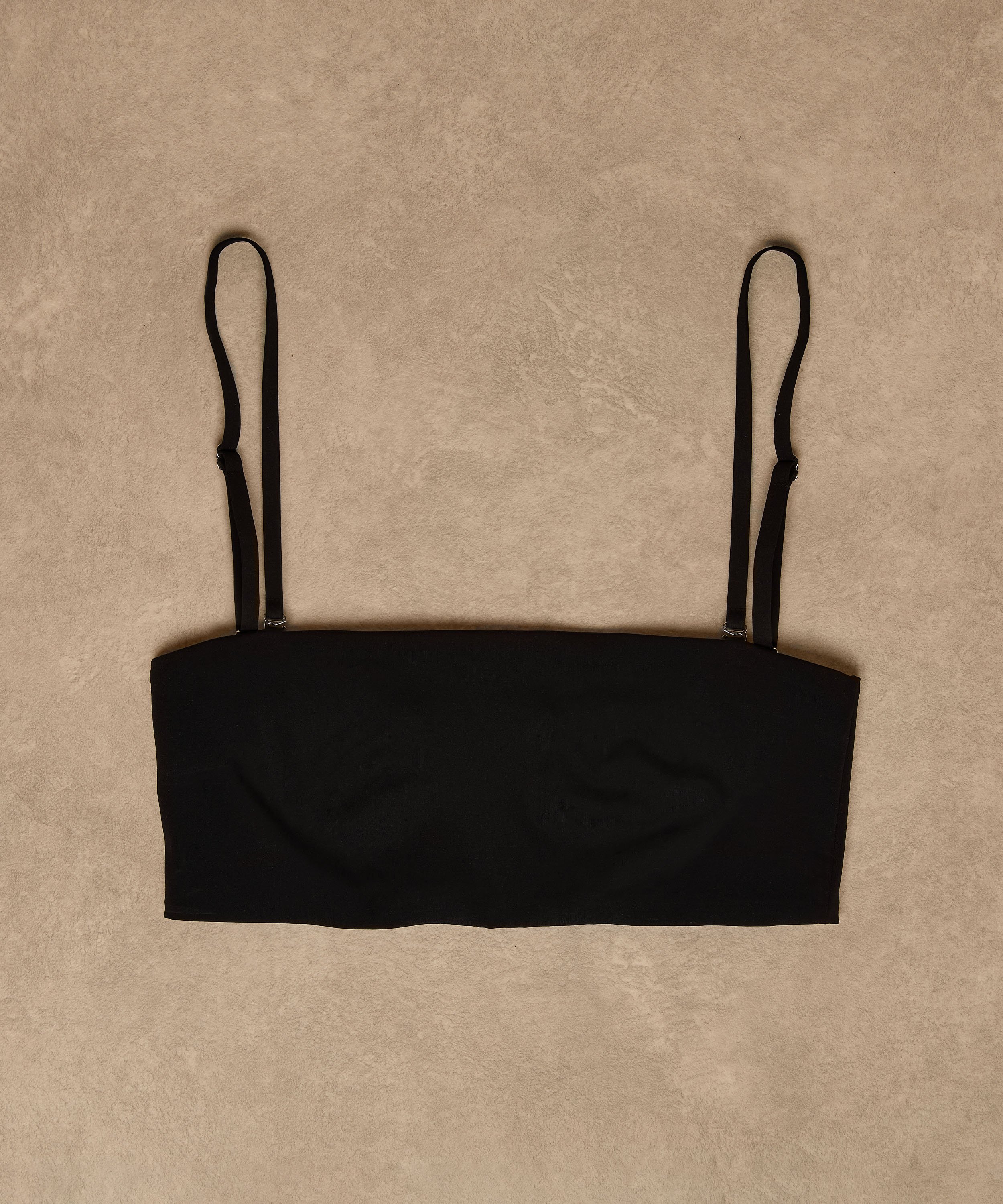 Smooth Bandeau Bralette, Black, main