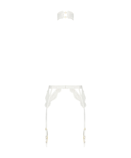Private Seraphina Suspenders, White