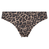Leopard Rio Bikini Bottoms, Beige
