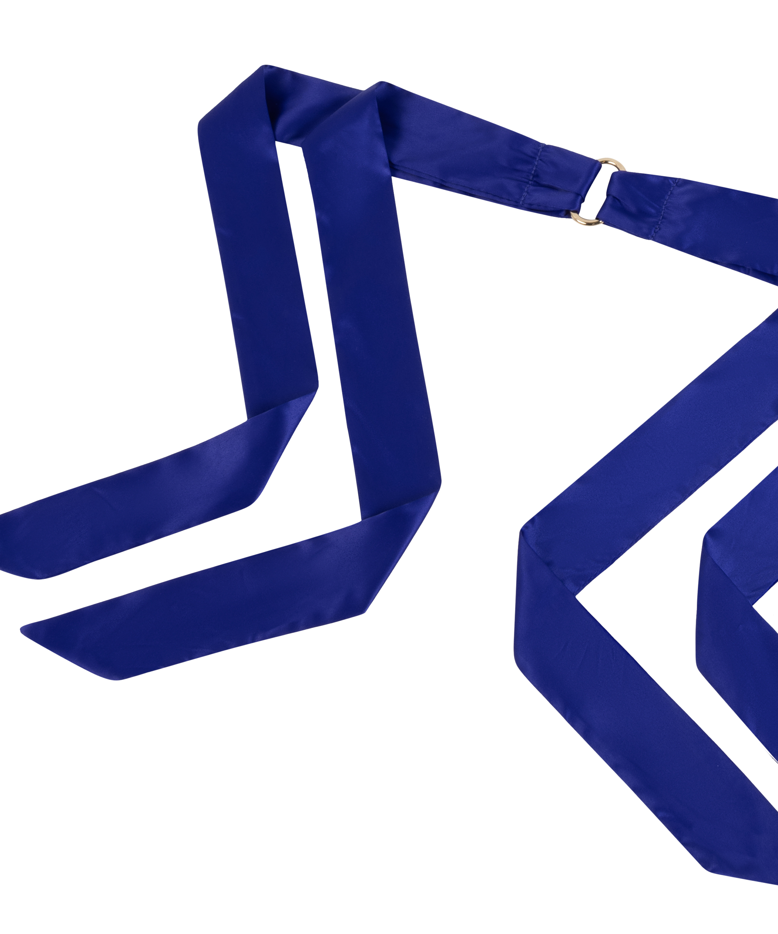 Private Satin Handcuffs, Blue, main