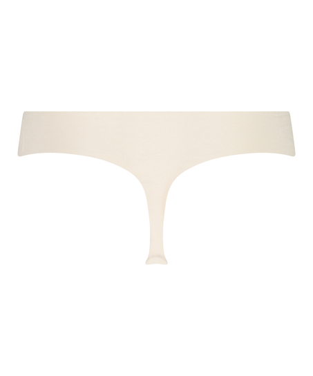 Invisible cotton thong, Pink