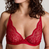 Isabelle Non-Padded Underwired Bra, Red