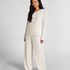 Jersey Long-Sleeved Pyjama Top, White