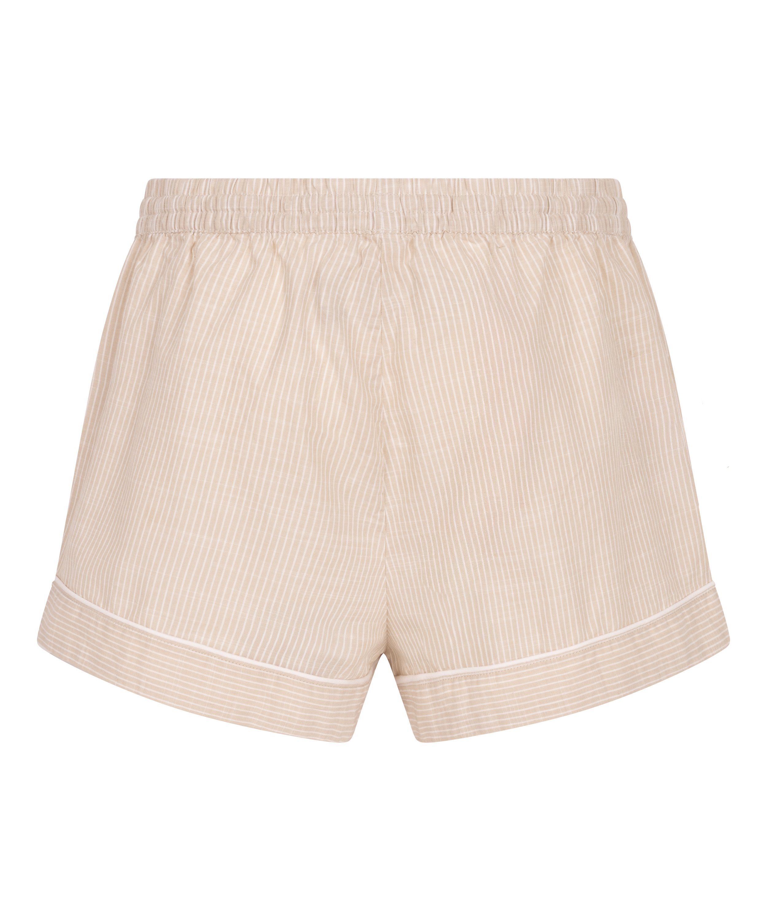Cotton shorts, Beige, main