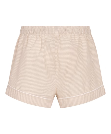 Cotton shorts, Beige