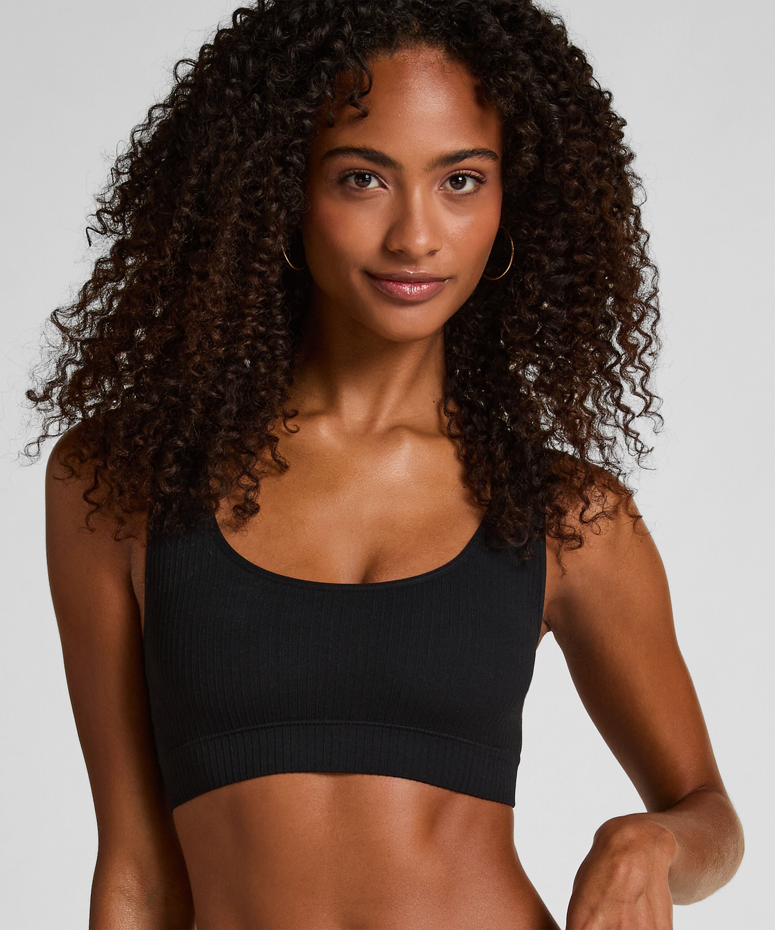 Dianne Scoop Bralette, Black Dianne Scoop Bralette, Black