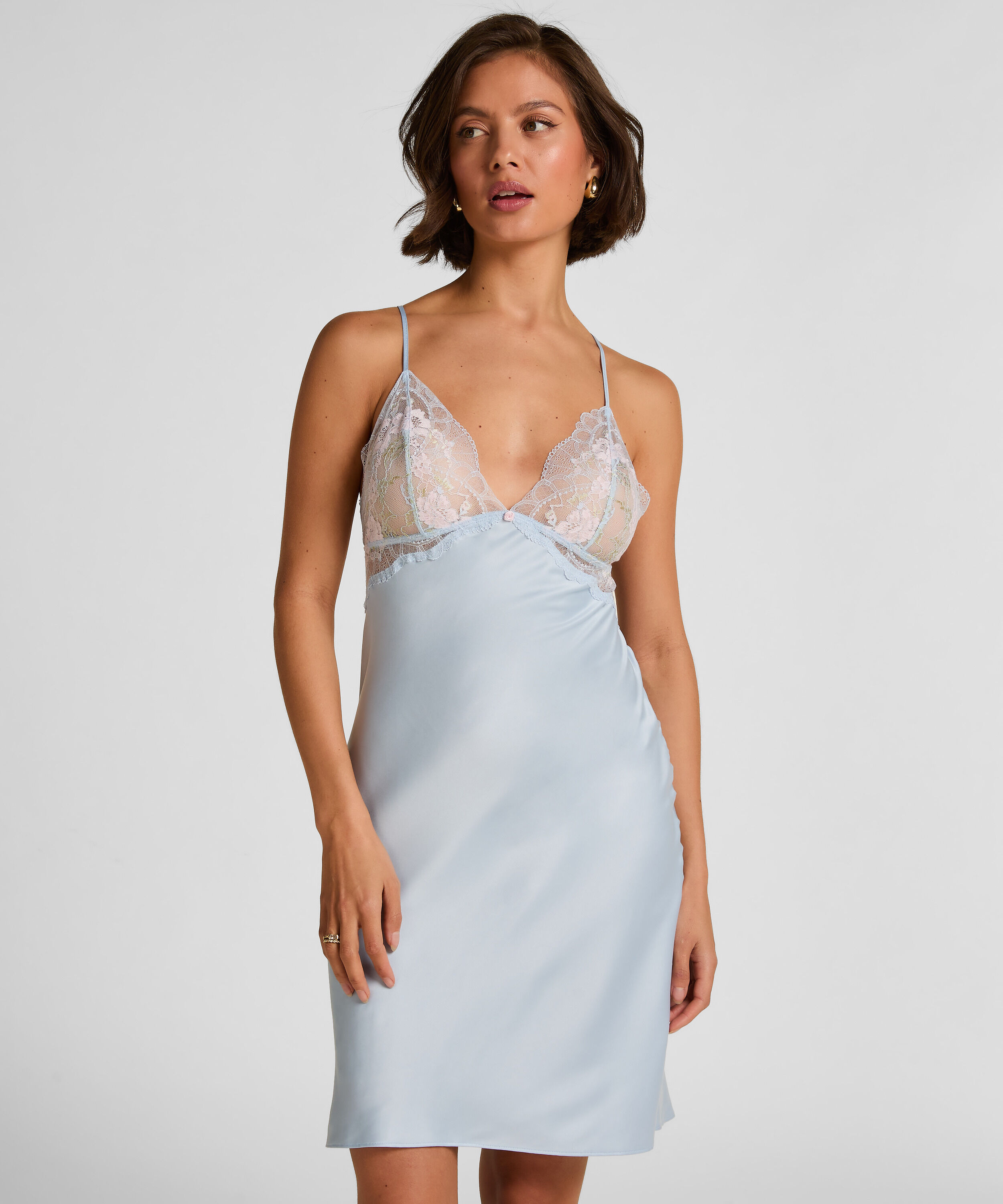 Miri Slipdress, Blue Miri Slipdress, Blue