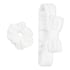 Headband and Scrunchie, White