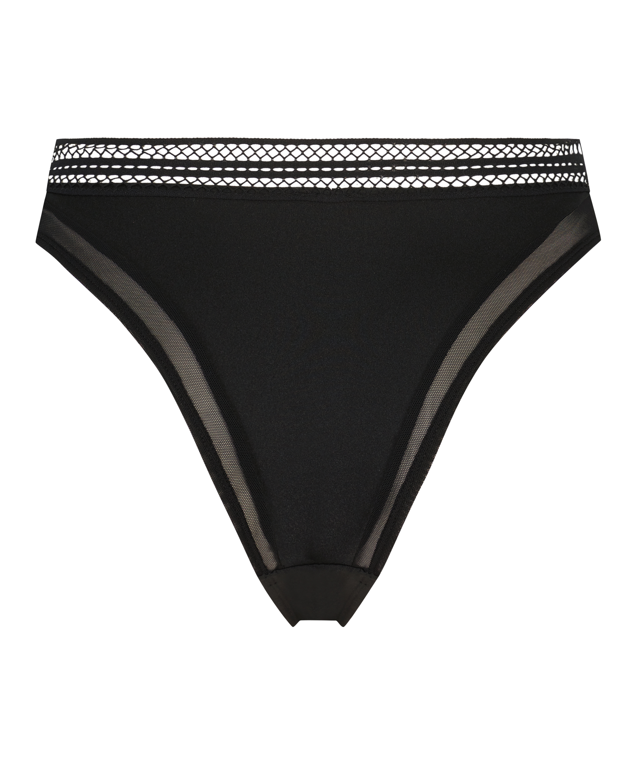 Mina High Leg Brazilian, Black, main