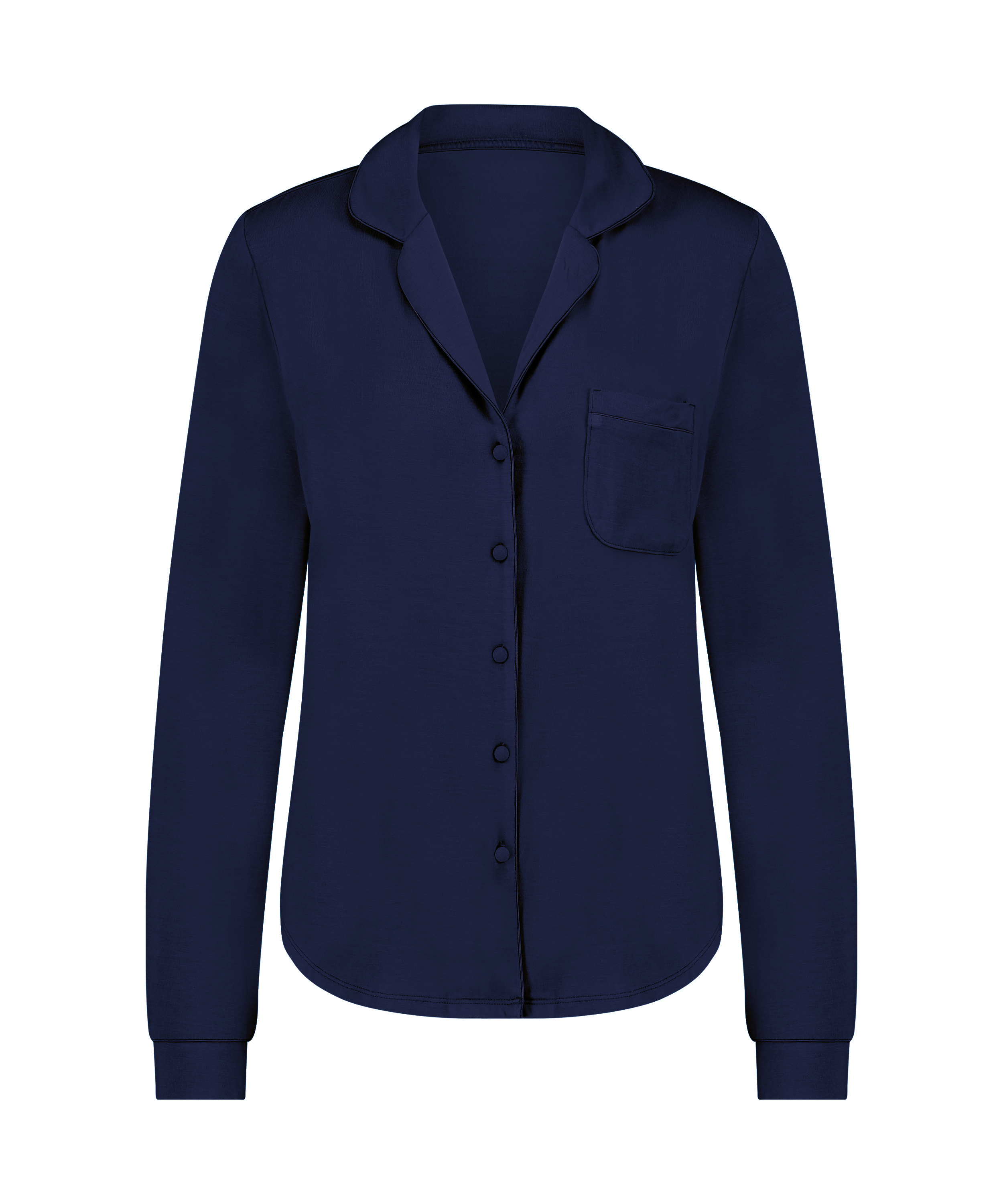Essential Jersey Long-Sleeved Jacket, Blue, main