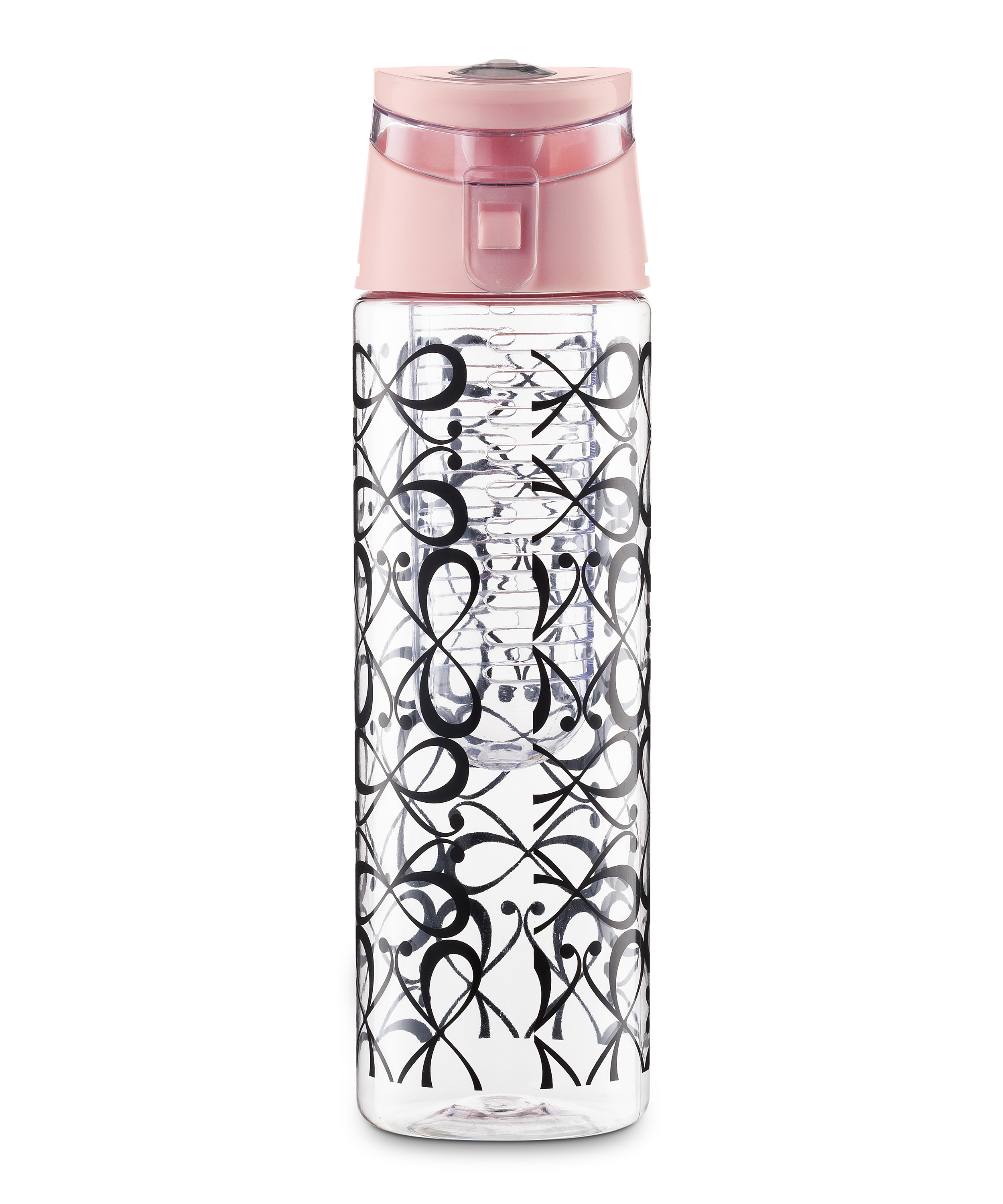 Branded Water bottle, Black, main