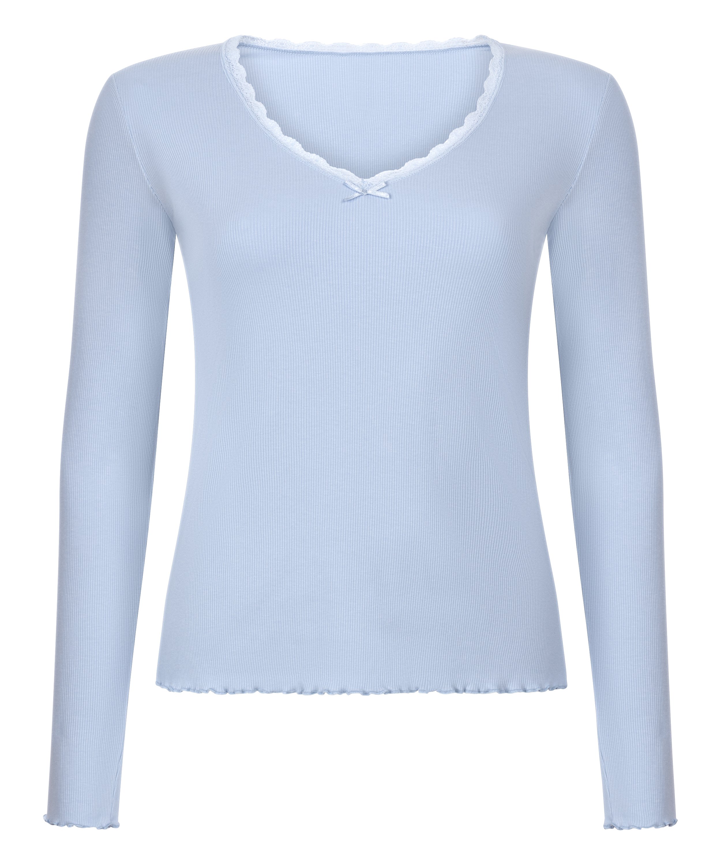 Top Jersey Rib, Blue, main