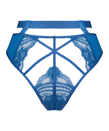 Venus open crotch brazilian, Blue