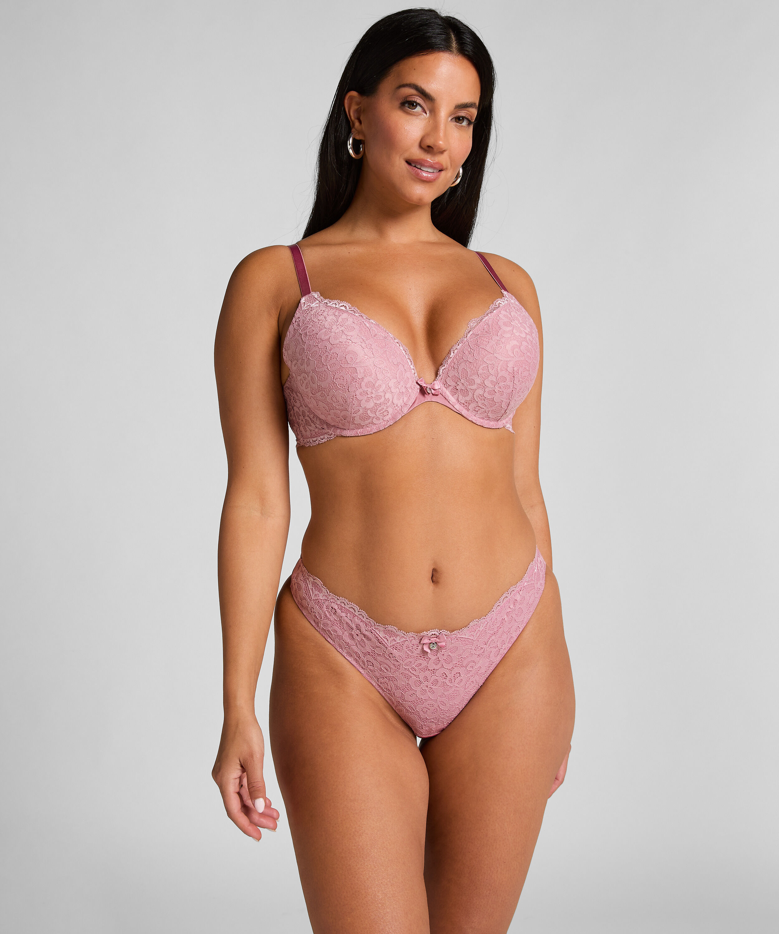 Marine Padded Underwired Push-Up Bra