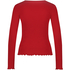 Long-Sleeved Pyjama Top, Red