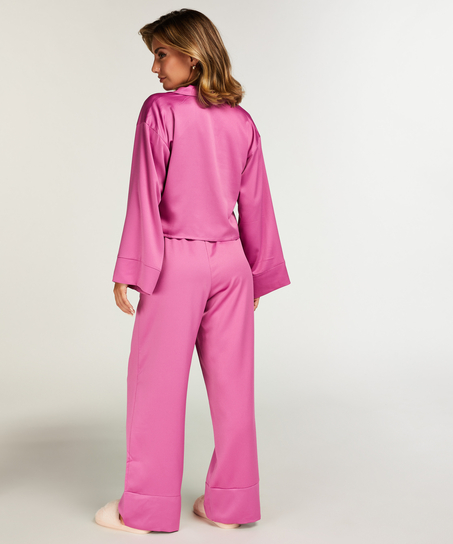 Satin Trousers, Purple