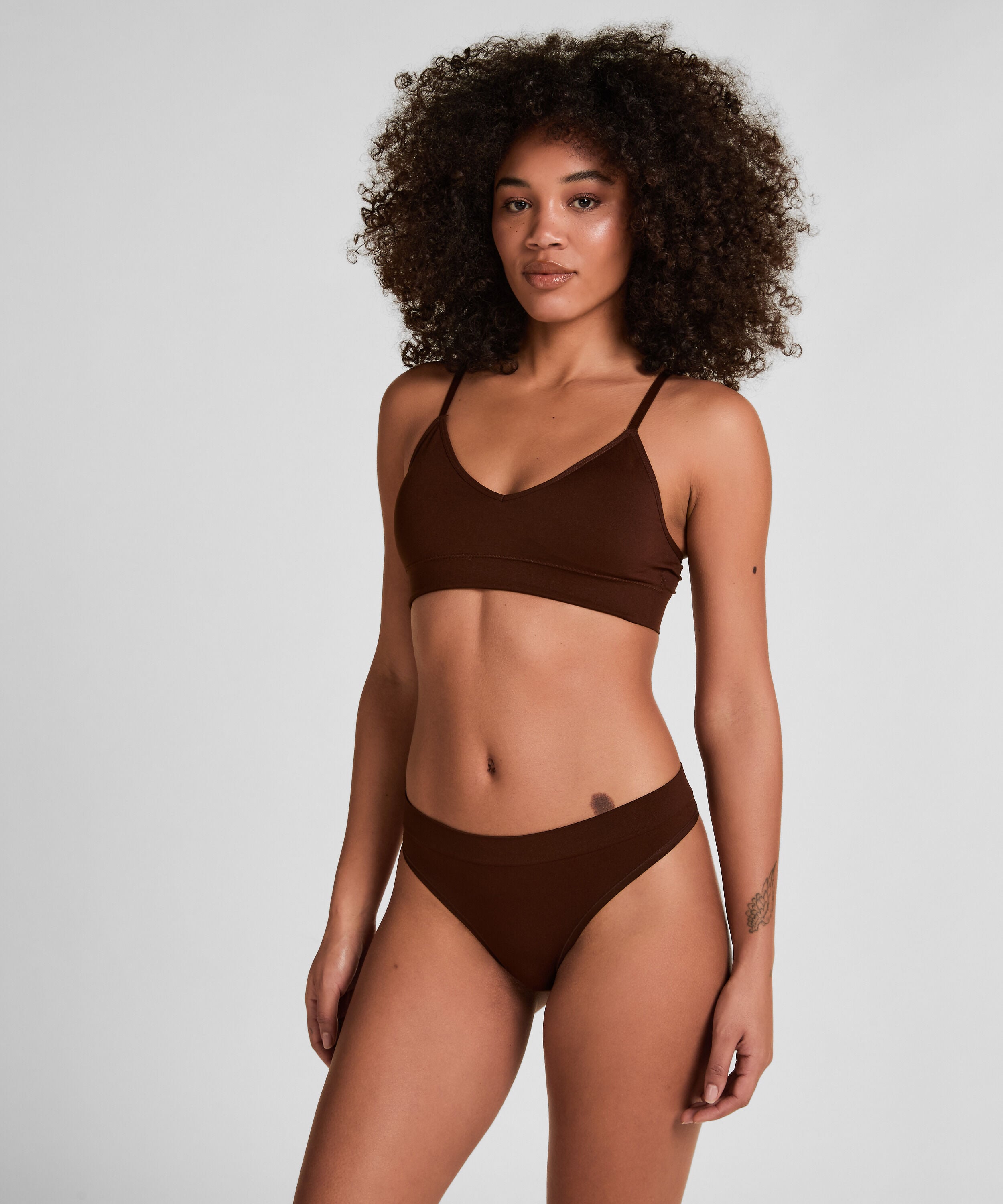 Dide Thong, Brown Dide Thong, Brown