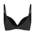 Smooth Padded Underwired Bra, Black