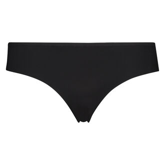 Invisible Lace Back Brazilian, Black