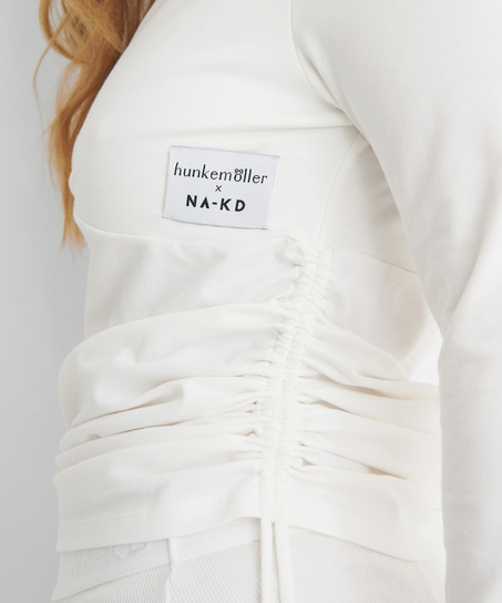 Top Xenia HKM x NA-KD, White