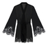 Satin Kimono, Black