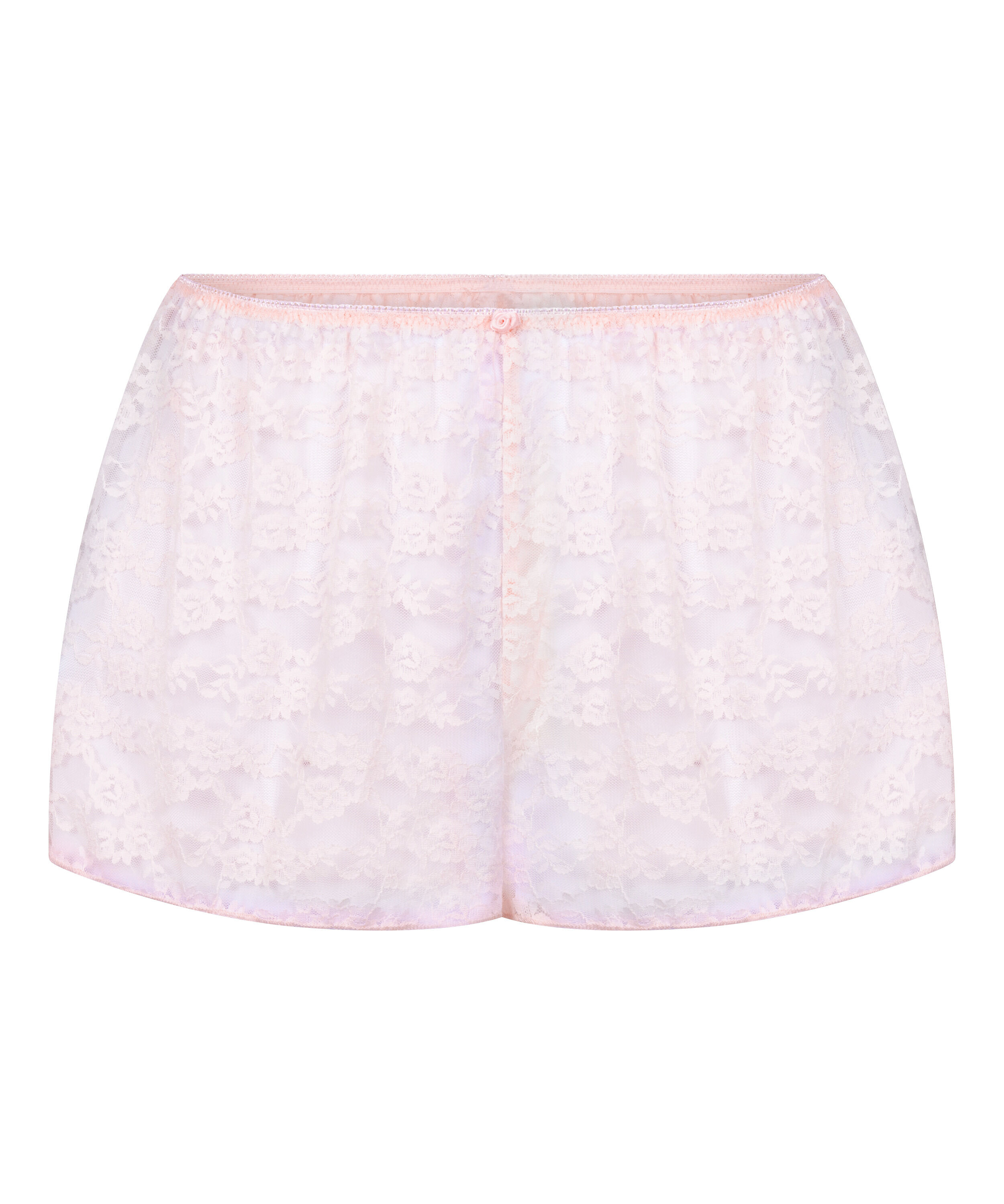 Short Allover Lace, Pink