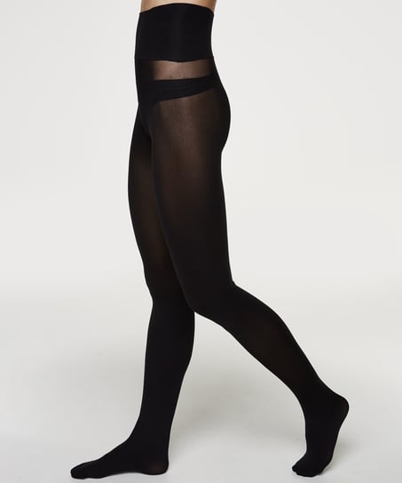 60 Denier Seamless Tights, Black