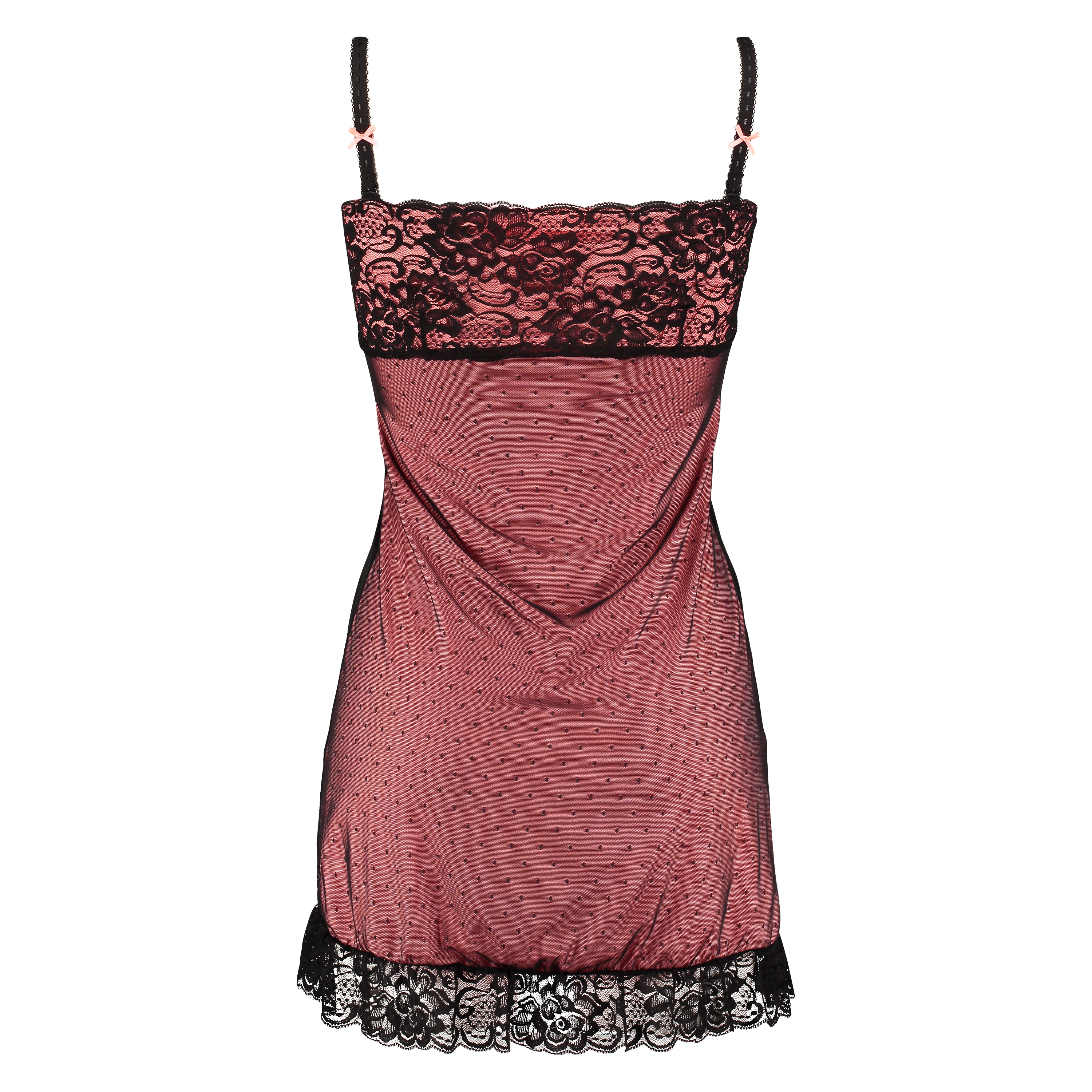 Slip strapless, Black, main