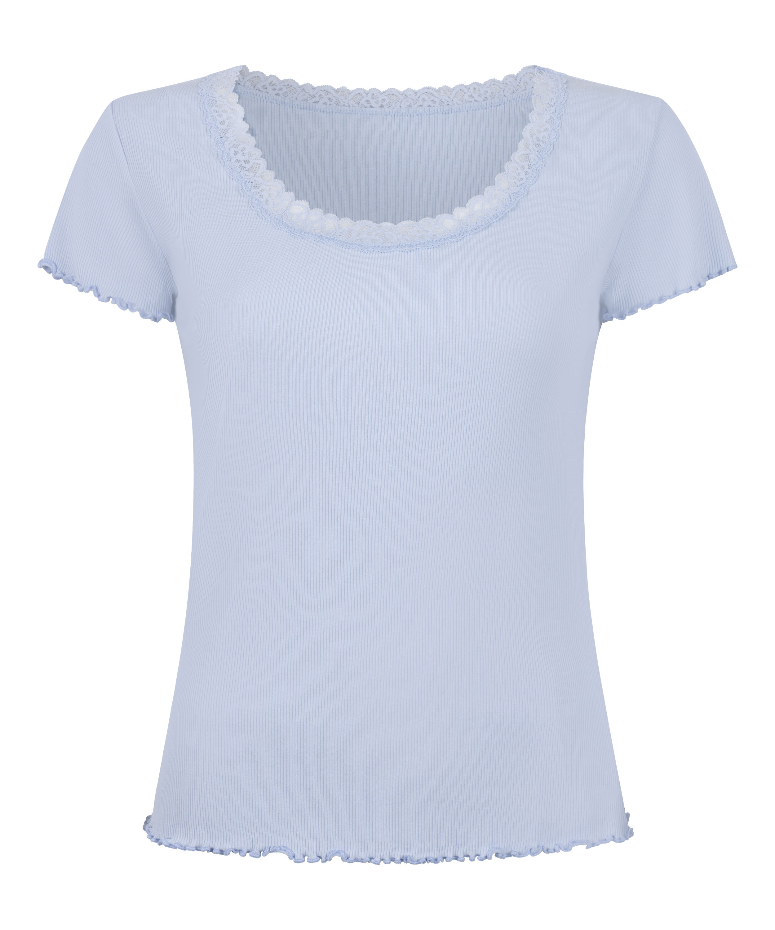 Pyjama Top Jersey Rib