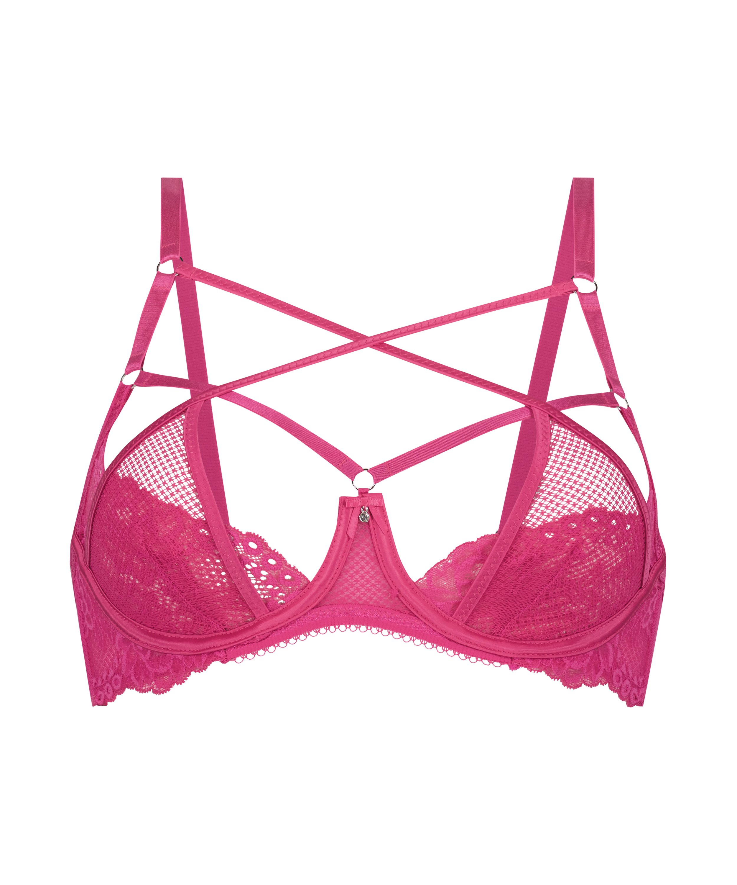 Anna Non-Padded Underwired Bra, Pink, main