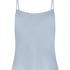 Cami Satin Minimal, Blue