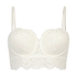 Tuppence padded underwired bra, White