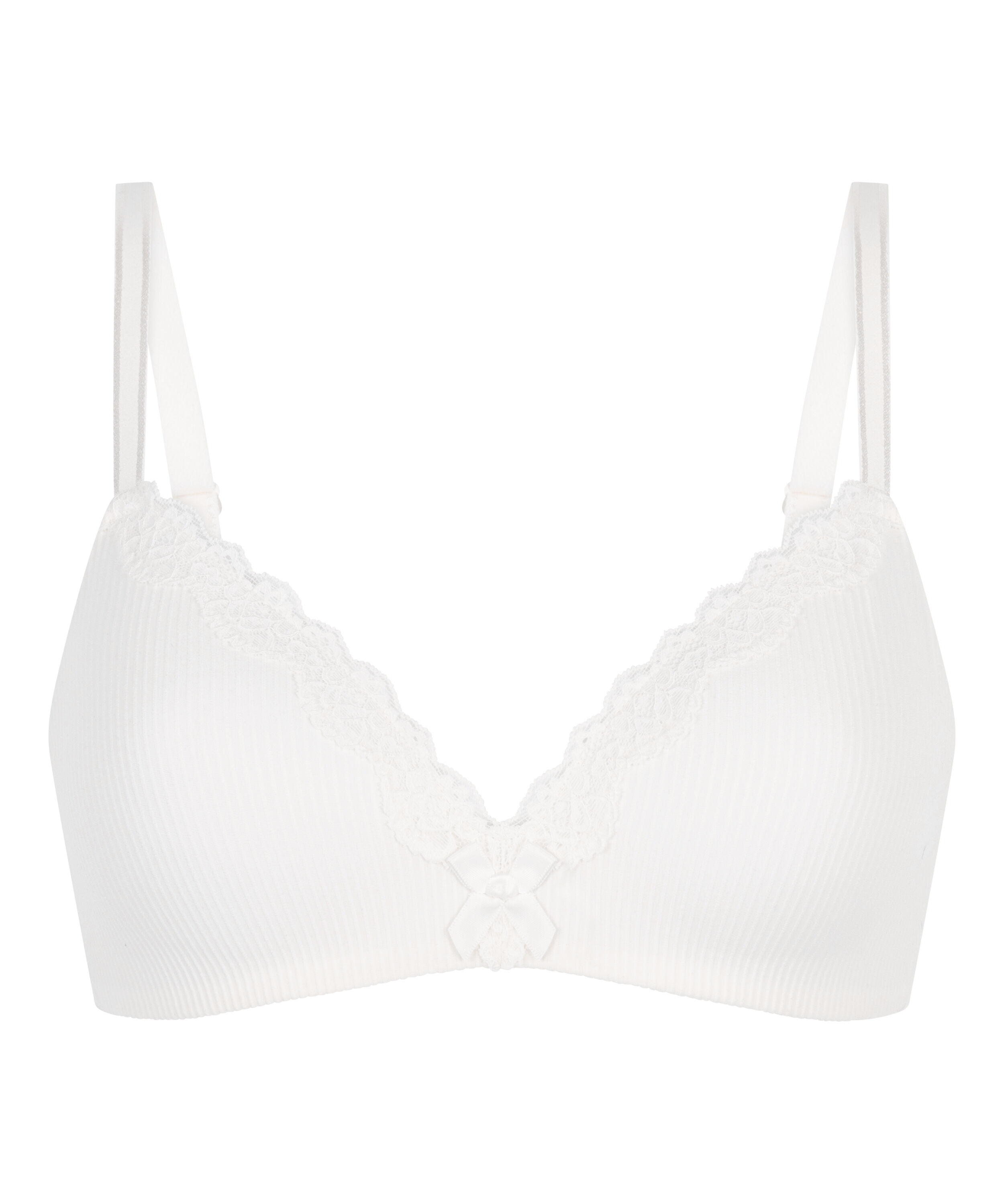 Lola Padded Non-Wired Bra, White