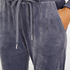 Velvet Lurex jogging bottoms, Grey