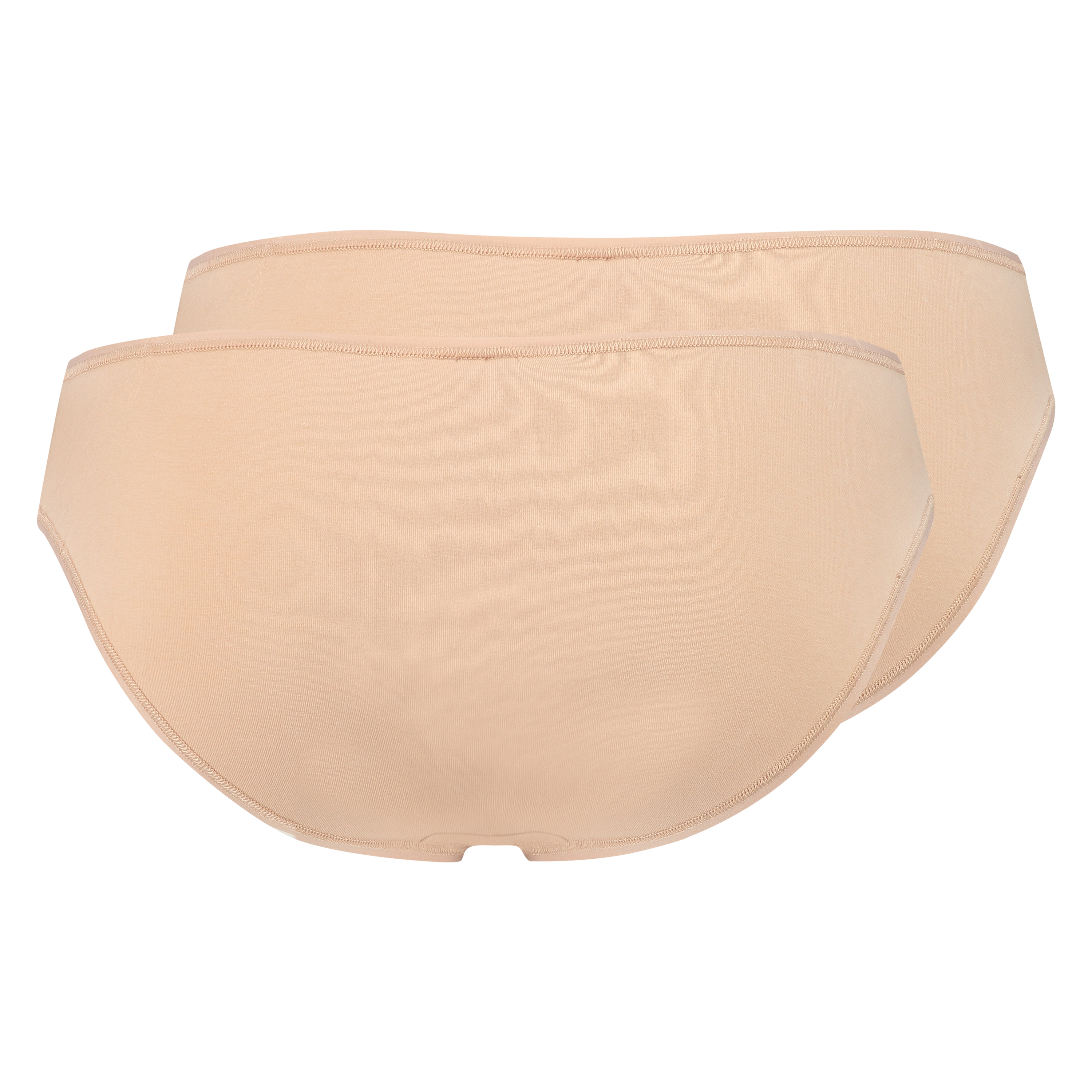 2 Cotton Briefs Kim, Beige, main