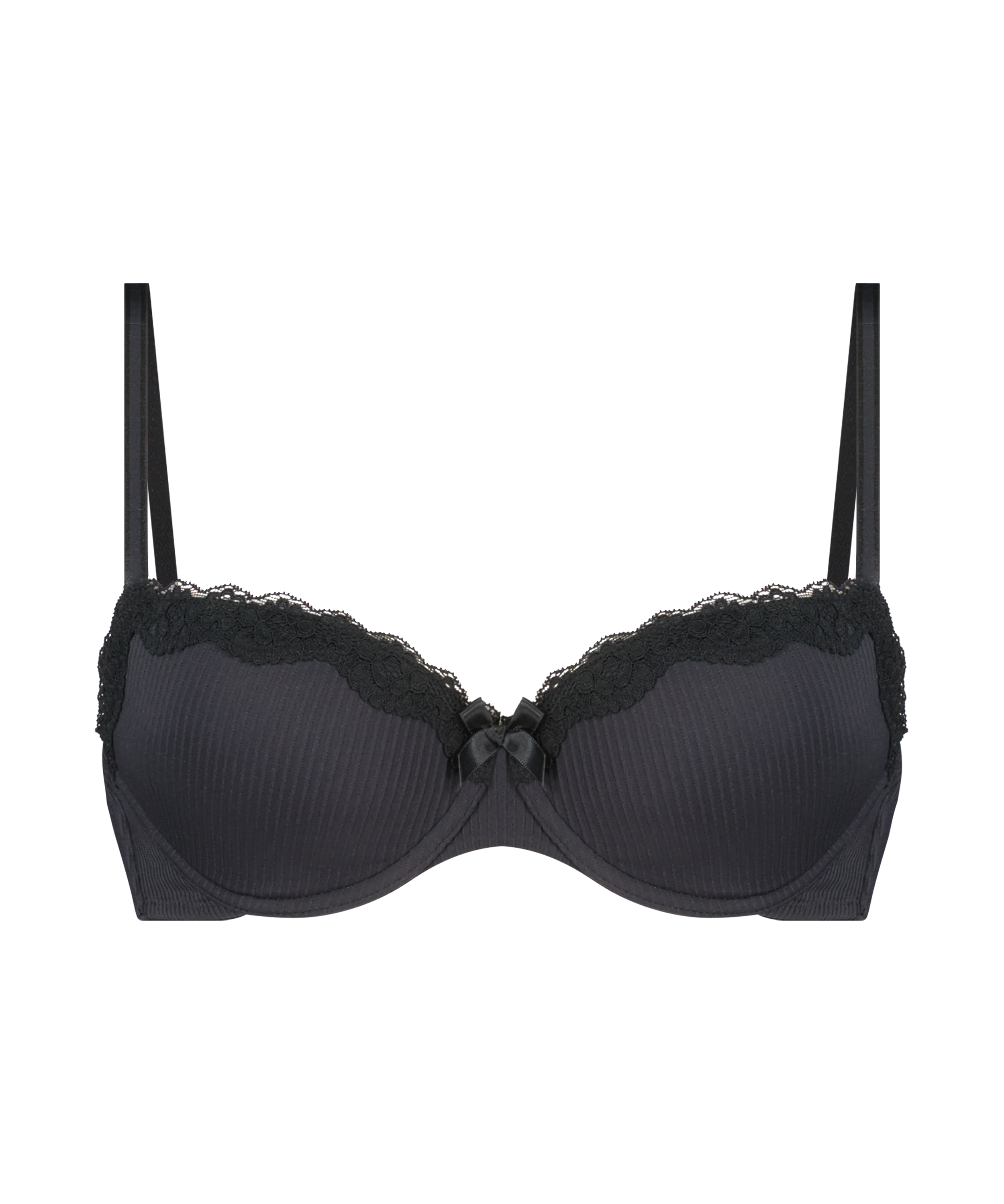 Lola Padded Underwired Bra, Black, main