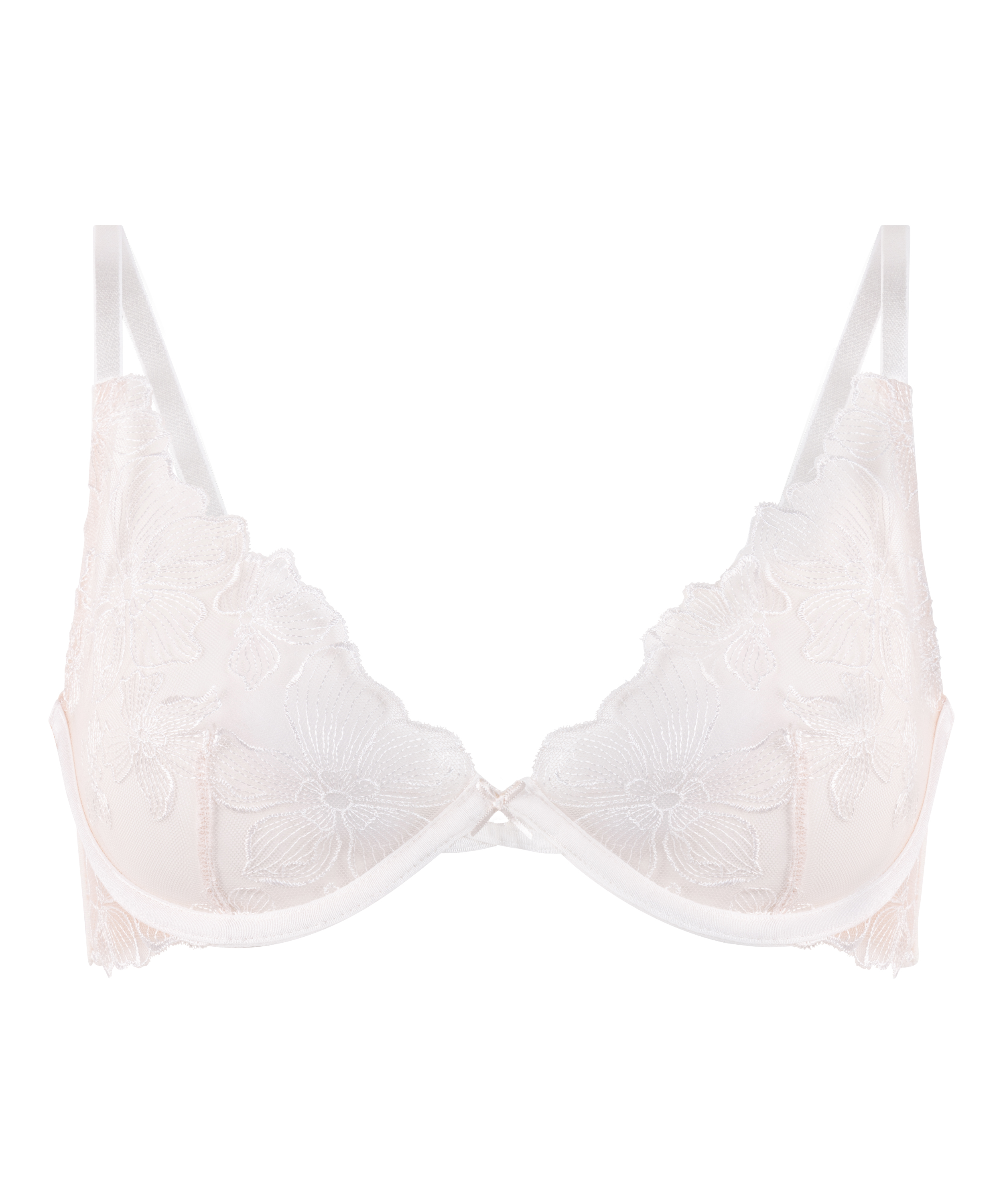 Lauren Non-Padded Underwired Bra, White, main