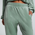 Petite Velours Jogging Pants, Green