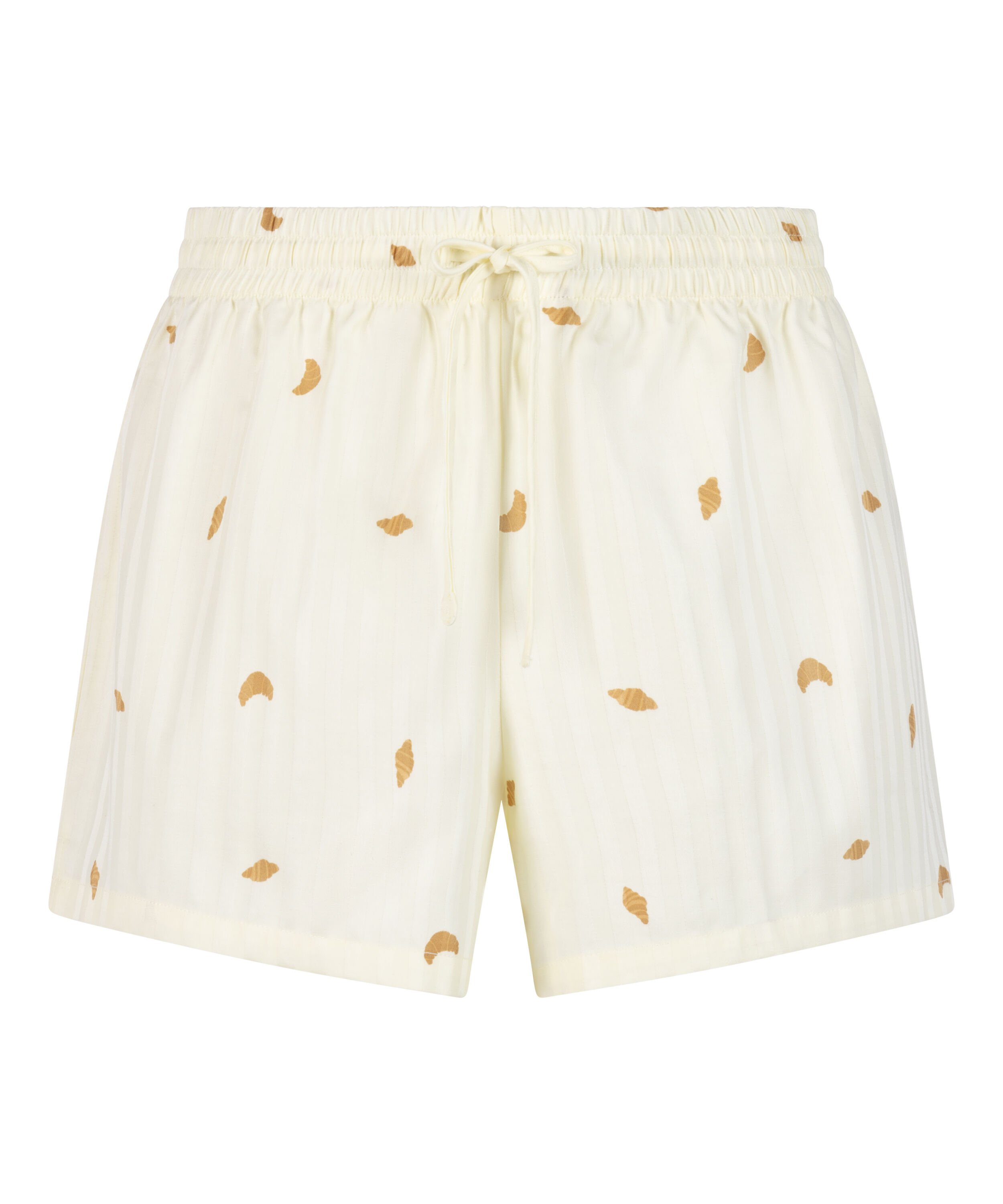 Cotton shorts, Yellow