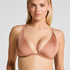 Smooth Non-Padded Underwired Bra, Brown