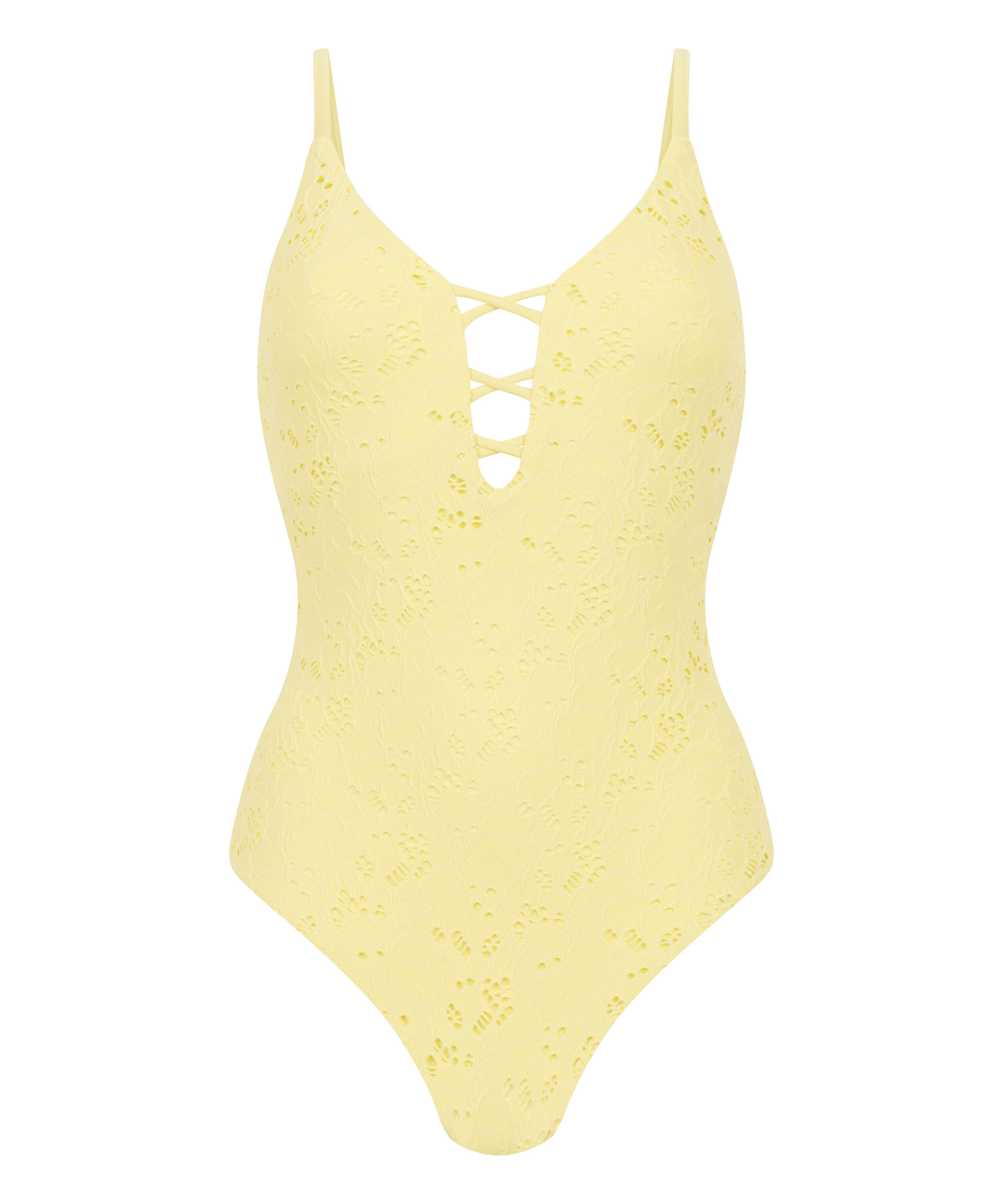 Crochet Bathingsuit, Yellow