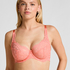 Daisy Non-Padded Underwired Bra, Pink