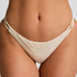 Crochet Bikini Bottoms, White