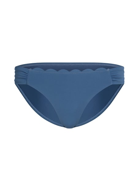 Scallop Rio Bikini Bottoms, Blue